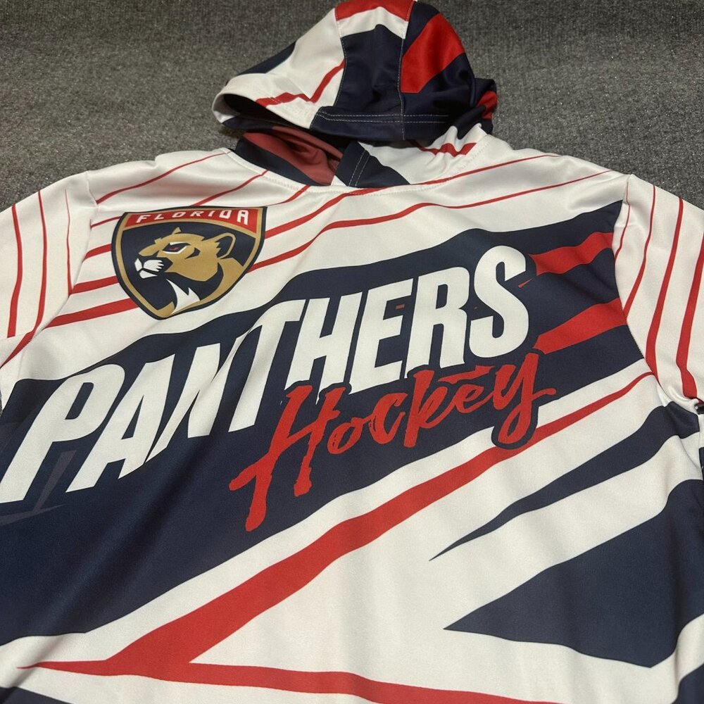 Florida Panthers NHL Hockey Youth Kids Hoodie XL Multi Color Pullover - Picture 2 of 4